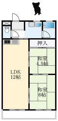 サニーハイツ泉有の物件間取画像